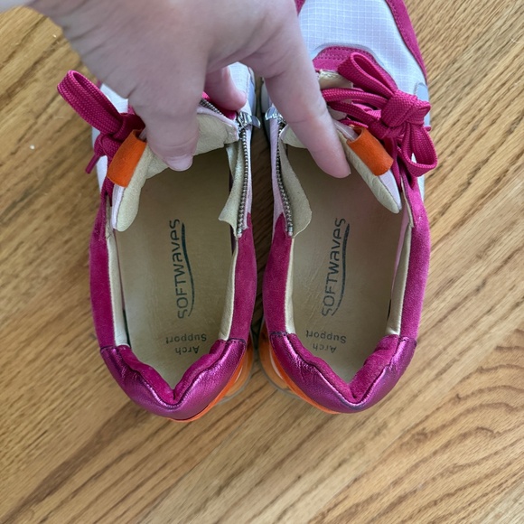 Softwaves Adan fuschia sneakers size 39.5 - Picture 5 of 5